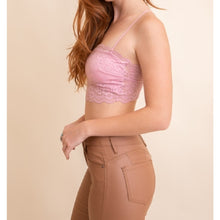 Load image into Gallery viewer, Dainty Lace Bandeau Top