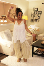 Load image into Gallery viewer, POL Dandelion Breeze Asymmetrical Cut Top