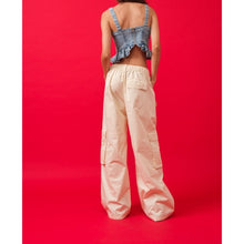 Load image into Gallery viewer, Thinking Of You Corset Denim Top
