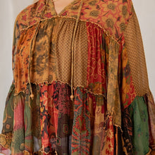 Load image into Gallery viewer, YT Earthy Boho Jhabla Top