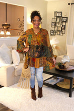 Load image into Gallery viewer, YT Earthy Boho Jhabla Top