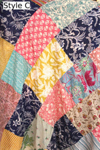 Load image into Gallery viewer, Earthy Tones Patchwork Wrap Skirt