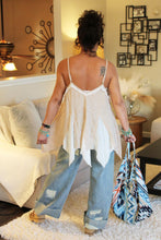 Load image into Gallery viewer, POL Earth Fairy Crochet Lace Top