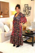 Load image into Gallery viewer, YT Fall Breeze Midi Dress