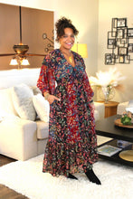 Load image into Gallery viewer, YT Fall Breeze Midi Dress