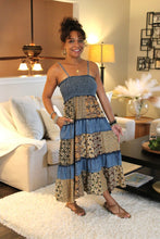 Load image into Gallery viewer, YT Fall In Love Smocked Midi Dress