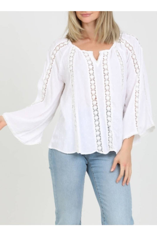 Flare Bell Sleeve Top