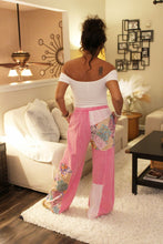 Load image into Gallery viewer, JH Floral Wave Knit Boho Pants
