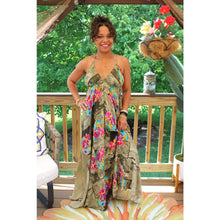 Load image into Gallery viewer, Chateau Silk Maxi Dress