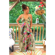 Load image into Gallery viewer, Chateau Silk Maxi Dress