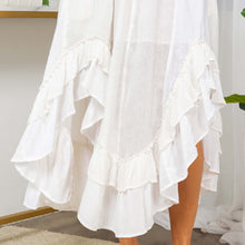 Load image into Gallery viewer, YT Frill Paradise Midi Skirt