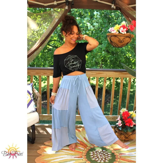 POL Stroll Along Culottes Wide Leg Pants