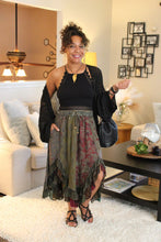 Load image into Gallery viewer, YT Forest Daze Midi Skirt