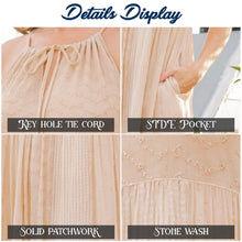 Load image into Gallery viewer, YT Whispers Of Venice Halter Maxi Dress