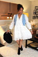 Load image into Gallery viewer, Heaven Sent Eyelet Babydoll Dress