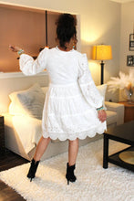 Load image into Gallery viewer, Heaven Sent Eyelet Babydoll Dress