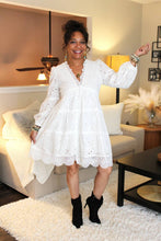Load image into Gallery viewer, Heaven Sent Eyelet Babydoll Dress