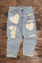 Load image into Gallery viewer, JG Full Hearts Jeans