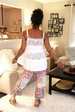 Load image into Gallery viewer, POL Lace Ruffle Knit Top