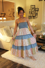 Load image into Gallery viewer, YT Jazzlyn Smocked Midi Dress