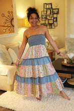 Load image into Gallery viewer, YT Jazzlyn Smocked Midi Dress