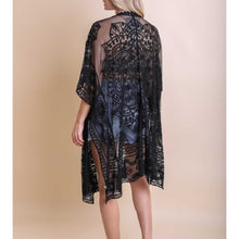 Load image into Gallery viewer, Kiss & Make Up Mesh Kimono