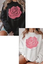 Load image into Gallery viewer, La Vie En Rose Sweatshirt