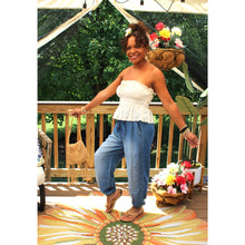 Load image into Gallery viewer, Lace Tie Front Tube Top