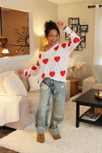 Load image into Gallery viewer, Lovely Heart Sweater