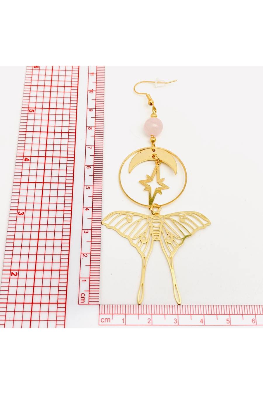 Luna Moth Celestial Heaven Earrings