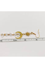 Load image into Gallery viewer, Lunar Starlight Crystal Waterfall Earrings