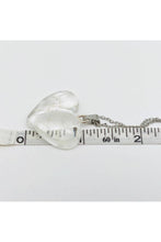 Load image into Gallery viewer, Make A Wish Dandelion Heart Necklace