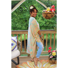 Load image into Gallery viewer, Mandala Ombre Kimono