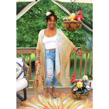 Load image into Gallery viewer, Mandala Ombre Kimono