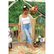Load image into Gallery viewer, Mandala Ombre Kimono