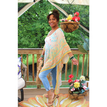 Load image into Gallery viewer, Mandala Ombre Kimono