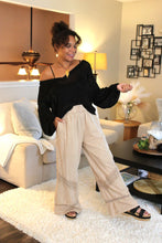 Load image into Gallery viewer, JH Mineral Wash Boho Trim Pants
