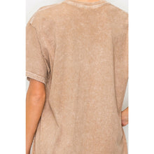 Load image into Gallery viewer, JH Mineral Wash Graphic Butterfly T-Shirt