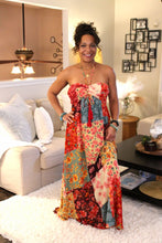 Load image into Gallery viewer, Mon Cheri Ruched Maxi Dress