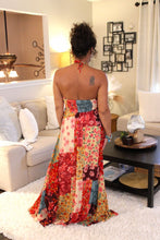 Load image into Gallery viewer, Mon Cheri Ruched Maxi Dress