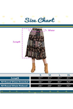 Load image into Gallery viewer, YT Mystical Forest Patchwork Midi Skirt