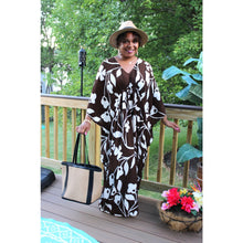 Load image into Gallery viewer, Natural Blossom Maxi Kaftan