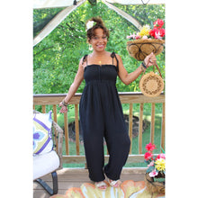 Load image into Gallery viewer, New Wave Tie Strap Jumpsuit