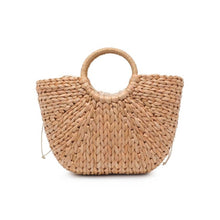 Load image into Gallery viewer, Ocean Tassel Straw Tote