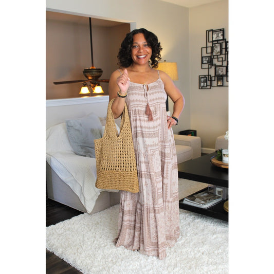 Paisley Dreams Tier Maxi Dress