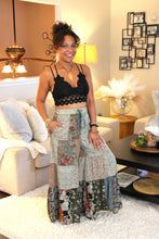 Load image into Gallery viewer, YT Olive Patchwork Delight Pants