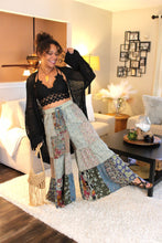 Load image into Gallery viewer, YT Olive Patchwork Delight Pants