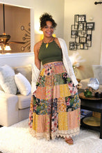 Load image into Gallery viewer, YT Patchwork My Heart Maxi Skirt