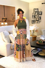 Load image into Gallery viewer, YT Patchwork My Heart Maxi Skirt
