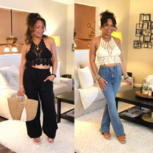 Load image into Gallery viewer, Petal Dance Crochet Top